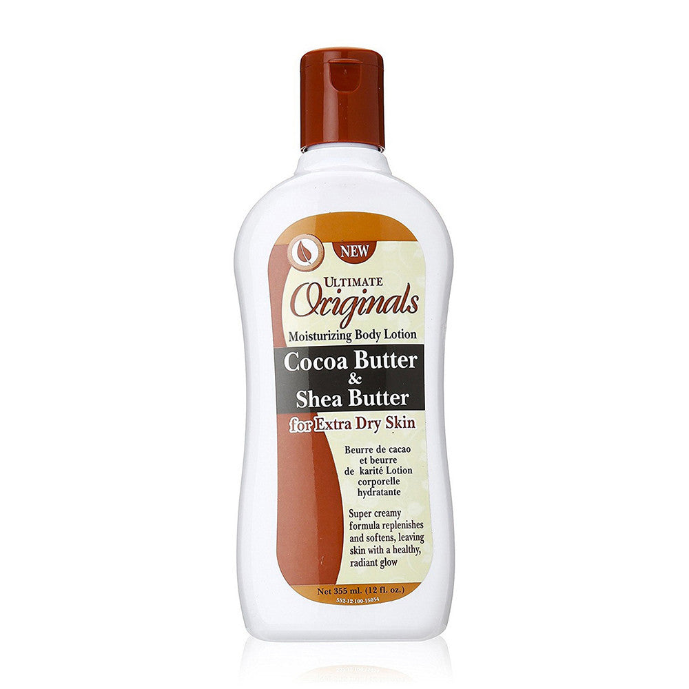 Ultimate Originals Cocoa & Shea Butter Body Lotion, 12 Oz